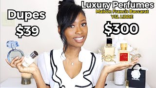 LUXURY DUPES Maison Francis Baccarat Rouge 540 amp Libre Perfume Haul REVIEW [upl. by Ettenot]