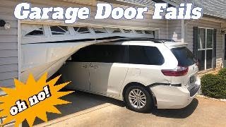 Garage Door Fails Smash Edition [upl. by Nnyladnarb816]