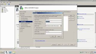 Installing DHCP  Windows Server 2008 R2 [upl. by Rebmit]