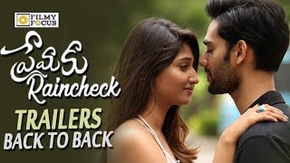 Premaku RainCheck Movie Latest Trailers  Back to Back  Abhilash Vadada Priya Vadlamani [upl. by Ecertap]