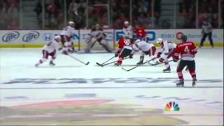 Mikkel Boedker OT Goal 2012 Stanley Cup Playoffs WCQF Game 3 [upl. by Hurley]