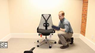 SmartFurniturecom Herman Miller Sayl Chair Disassembly [upl. by Keegan]