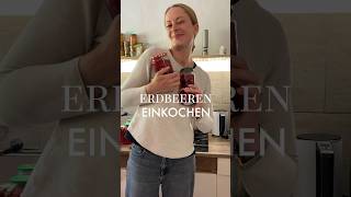 Erdbeeren einkochen 🍓 im Topf [upl. by Kassity316]