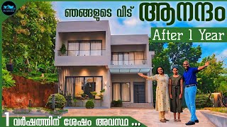 എന്റെ വീട് ആനന്ദം After 1 YearUltra Modern Minimalistic HouseHome tourDr Interior home tour [upl. by Donaldson]