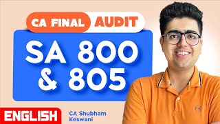 SA 800 805 Revision English  CA Final Audit  CA Shubham Keswani AIR 8 [upl. by Pembroke]