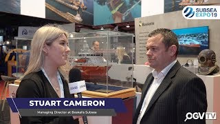 SUBSEA EXPO 2019  OGV Interview Stuart Cameron from Boskalis [upl. by Ahtanamas]