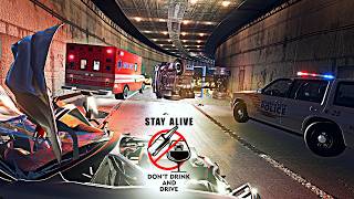 Rash Drink and Driving CRASHES You Never Saw Coming in BeamNGdrive [upl. by Madid933]