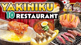 10 recommended Yakiniku Japanese BBQ restaurants  Japan Travel [upl. by Marchak]