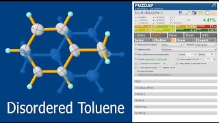 Toluene across a symmetry element FragmentDB [upl. by Ameluz416]