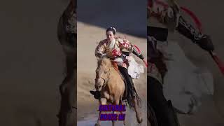 ANCIENT MONGOLIAN TRADITION horsebackarchery horsebackriding mangolia mongolianculture [upl. by Seena214]