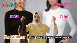 👗 MEESHO vs MYNTRA  ഏതാണ് നല്ലത് 🤔 Honest review meesho myntra [upl. by Borszcz300]