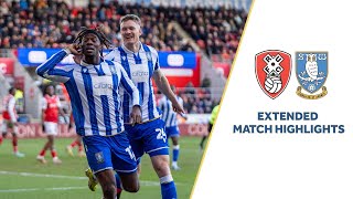 UGBO STRIKES AGAIN 🔥  Extended highlights Rotherham v Owls [upl. by Laing]