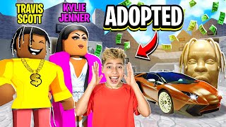 i Got ADOPTED by TRAVIS SCOTT amp KYLIE JENNER 😱  Royalty Gaming [upl. by Johnson]