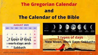 The Gregorian Calendar and The Calendar of The Bible [upl. by Mook522]