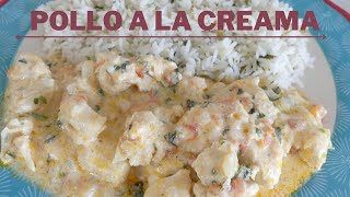 Pollo a la crema The easiest way to make it [upl. by Zerline]