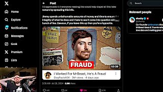 MrBeast Tried To Debunk Fraud Allegations [upl. by Dry319]