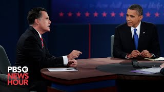 Obama vs Romney The third 2012 presidential debate [upl. by Ingaberg144]