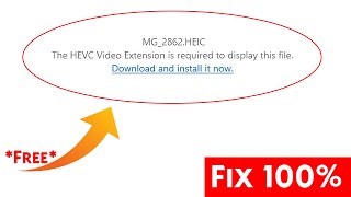 The HEVC video extension is required to display this file FREE HEVC [upl. by Rolando]