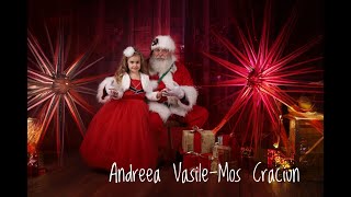 Andreea Vasile Mos Craciun  Official Video 2024   Cover [upl. by Eikcin]