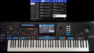 Yamaha Genos 2  Live Entertainer Styles [upl. by Franni]