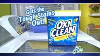 TV Spot  Oxi Clean  Add the Power Of Oxygen To Help Boost Satin Removal  Switch Now [upl. by Ginnie14]