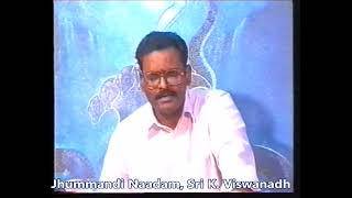 Jhummandi Naadam II Sri K Viswanadh about Sri Veturi II Song Composing Scene [upl. by Selry]