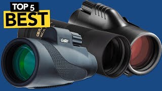 ✅ Top 5 Best Monocular  Tactical amp Night Vision  Buyers Guide [upl. by Esinert]