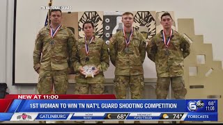 Sevierville native becomes 1st woman to win TN National Guard shooting contest [upl. by Neilson180]