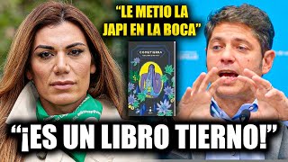 💥FLOR DE LA V Y KICILLOF SALEN A DEFENDER EL LIBRO POLEMICO QUE DAN EN LA ESCUELA💥COMETIERRA [upl. by Adi]