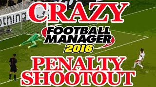 CRAZY PENALTY SHOOTOUT  Football Manager 2016  Stream Highlight [upl. by Eenrahc]