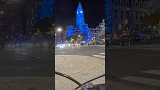 Friday Night in Downtown Center City Philadelphia election philly cityhall blue friday [upl. by Cailly]