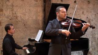 Prelude et allegro F Kreisler  David Galoustov violon Praeludium and AllegroJulien Gernay piano [upl. by Anelim]