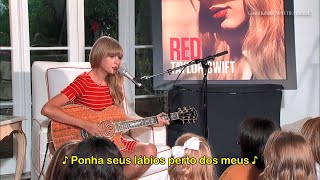 Taylor Swift  Treacherous Legendado Live Google Hangout 2012  SWIFTIES BRASIL [upl. by Horwitz]