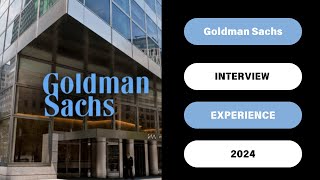 Goldman Sachs Interview Experience 2024  Software Engineering  Interview Questions Included [upl. by Way412]