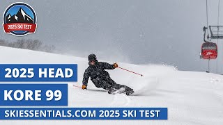 2025 Head Kore 99  SkiEssentialscom Ski Test Review [upl. by Cann]