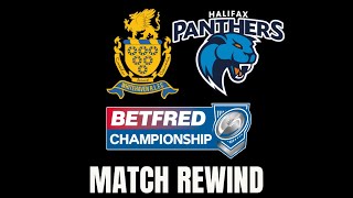 MATCH REWIND Whitehaven RLFC v Halifax Panthers  Betfred Championship Round 26 29924 [upl. by Strander]