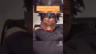 Lil baby crazy for this 1😭😳 fyp lilbaby rap hiphopartist kaicenatstream kaicenat viral [upl. by Noel170]