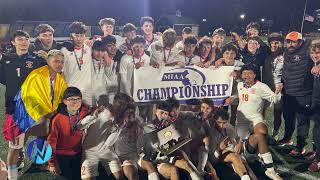 NNHS Boys Soccer Wins Div1 State Championship [upl. by Jardena]