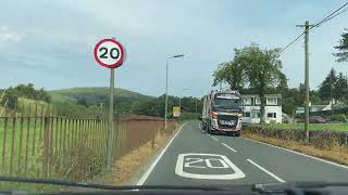 Driving in the West of Scotland  Barrhill to Girvan  July 2022 [upl. by Hillinck]