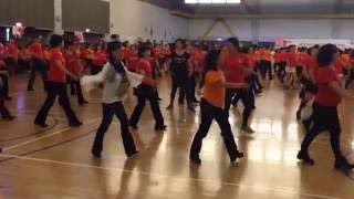 Cliche Love Song甘老師排舞Ingrind Kan line dance 台北 台灣 [upl. by Nevetse74]