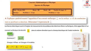 Prépas  MP2 PC2 tech2  concours MP 22  Q4 [upl. by Gnaig]