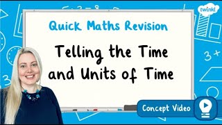 How Do You Tell the Time and Understand Units of Time  KS2 Maths Concept for Kids [upl. by Aierdna933]