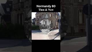 Then amp Now  Sword Beach  DDay  Normandy 80  WW2 shorts thenandnow ww2 [upl. by Atiek198]