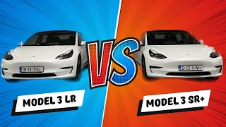 Care consumă mai mult Tesla Model 3 SR sau Tesla Model 3 LR [upl. by Ilrebma]