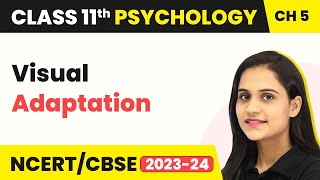 Visual Adaptation  Sensory Attentional amp Perceptual Processes  Class 11 Psychology Ch 5  CBSE [upl. by Gneh805]