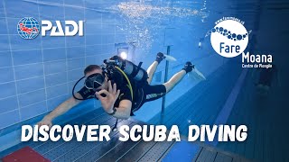 PADI Discover Scuba Diving Piscine [upl. by Ozne]