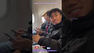 Boarded Lufthansa flight ✈️ Germany 🇩🇪 travel short Jaiden Aluan [upl. by Tenn]