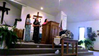 Smith Sisters singing New Grace [upl. by Leugar]