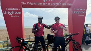 British Heart Foundation London to Brighton bike ride 2024  Rayban Meta riders view [upl. by Leclair127]