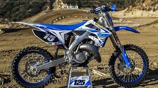 2018 TM 125 2 Stroke RAW  Motocross Action Magazine [upl. by Enelie800]